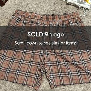 Men’s Burberry Bathing Suit